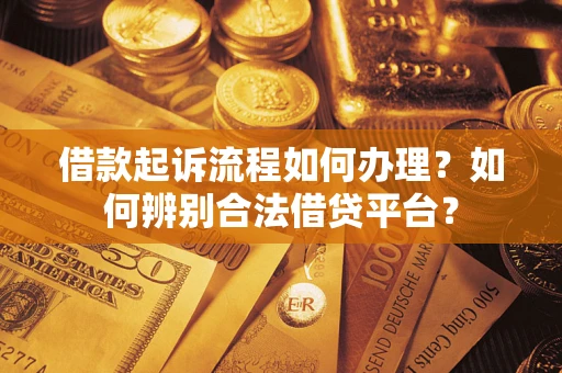 武汉借款起诉流程如何办理？如何辨别合法借贷平台？