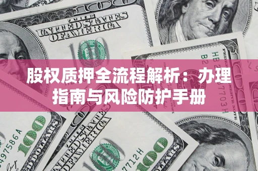 武汉股权质押全流程解析：办理指南与风险防护手册
