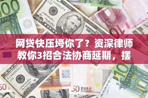 武汉网贷快压垮你了？资深律师教你3招合法协商延期，摆脱暴力催收！