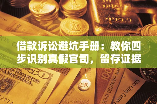 武汉借款诉讼避坑手册：教你四步识别真假官司，留存证据不踩雷