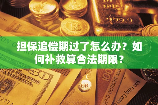 武汉担保追偿期过了怎么办？如何补救算合法期限？