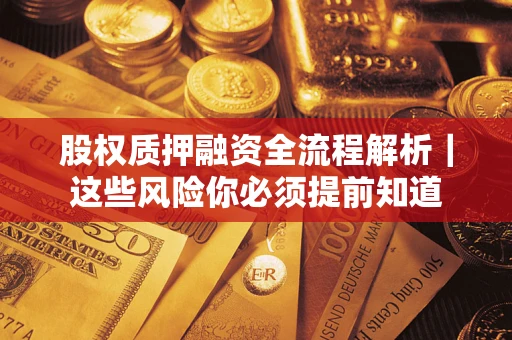 武汉股权质押融资全流程解析｜这些风险你必须提前知道