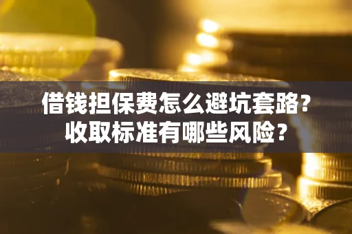 武汉借钱担保费怎么避坑套路？收取标准有哪些风险？