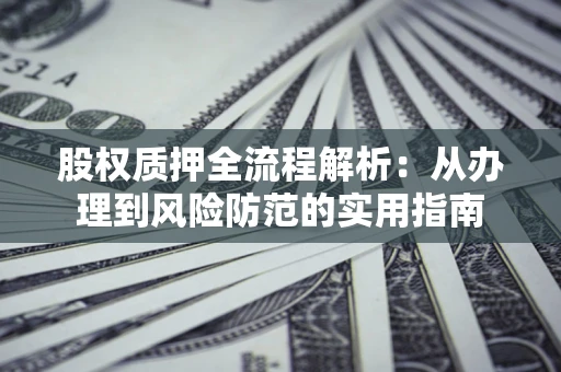 武汉股权质押全流程解析：从办理到风险防范的实用指南